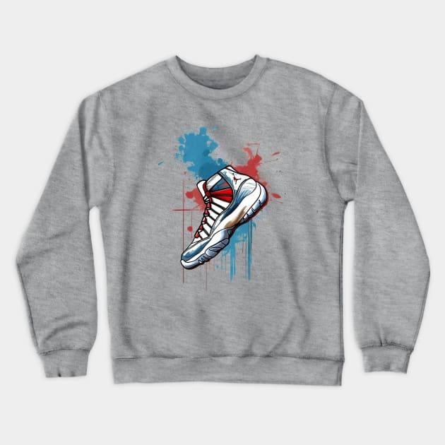 AJXI Crewneck Sweatshirt by Buff Geeks Art